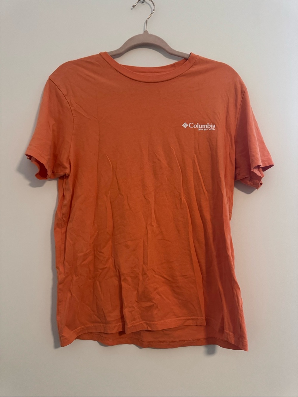 Men’s Columbia Short Sleeve Orange PFG Graphic Tee